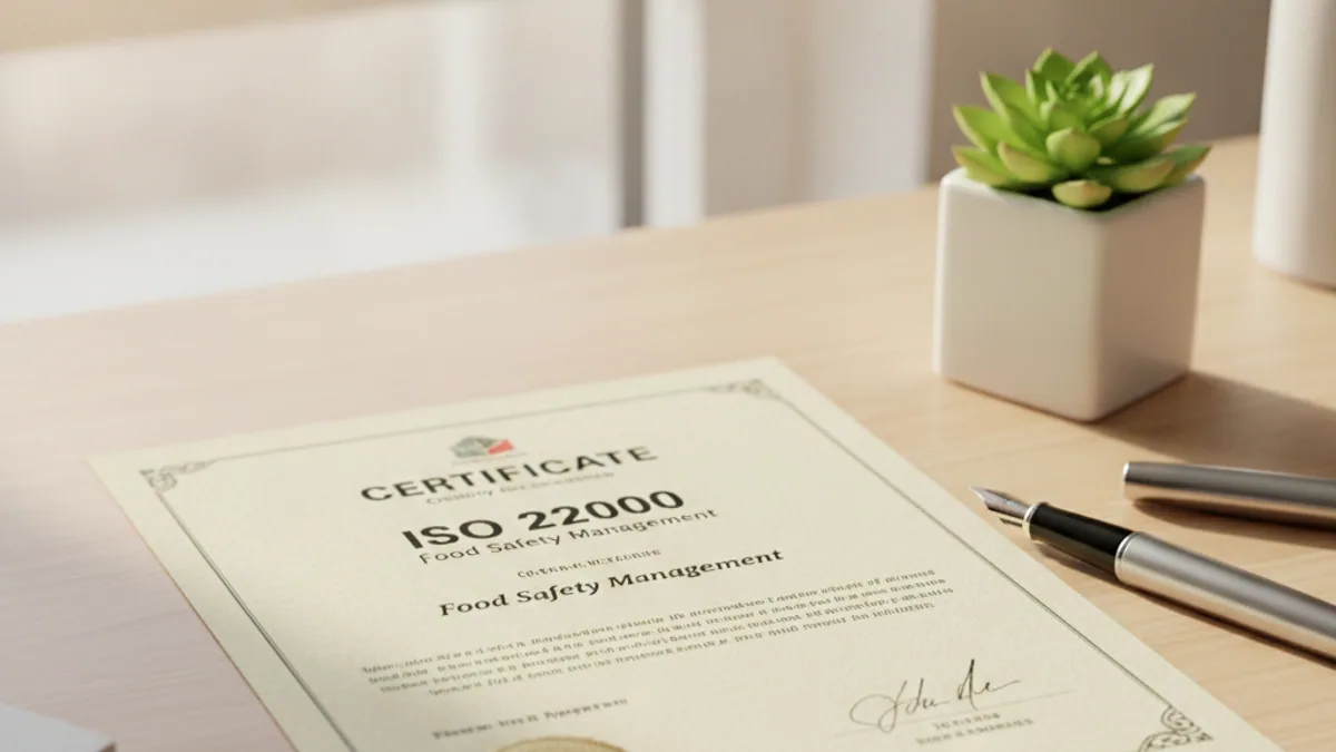 ISO 22000 vs HACCP : guide comparatif pour votre entreprise